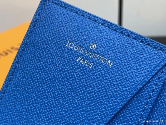 Affordable Organizer-7.5*11.1*1 VUITTON LOUIS cm Pocket 0713